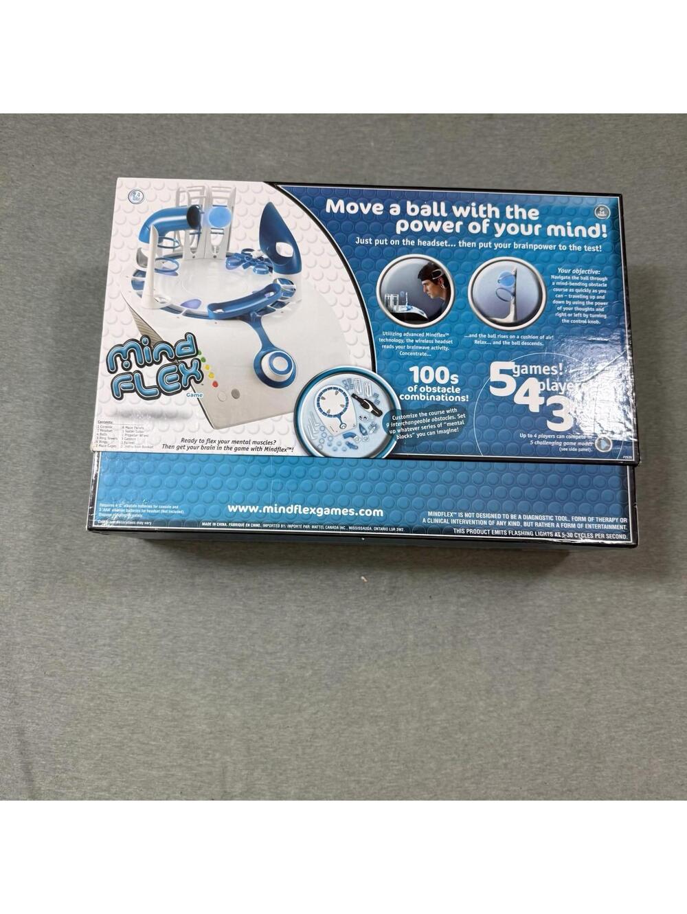 MATTEL 2009  Mind Flex Game - Think It, Move It, Believe It All Pieces Working - Picture 3 of 6